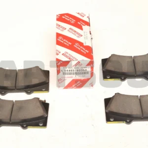 0446560350 Genuine Toyota PAD KIT DISC BRAKE 04465-60350